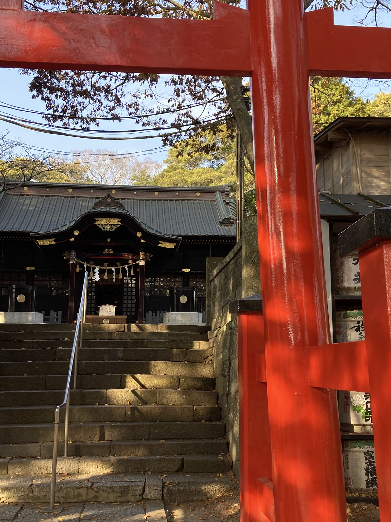 玉前神社の鳥居